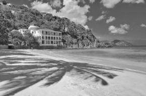 Beach house in Long Bay Beach